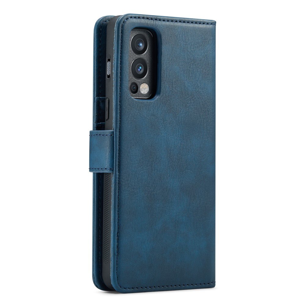 Étui portefeuille Magnet Wallet OnePlus Nord 2 5G Blue