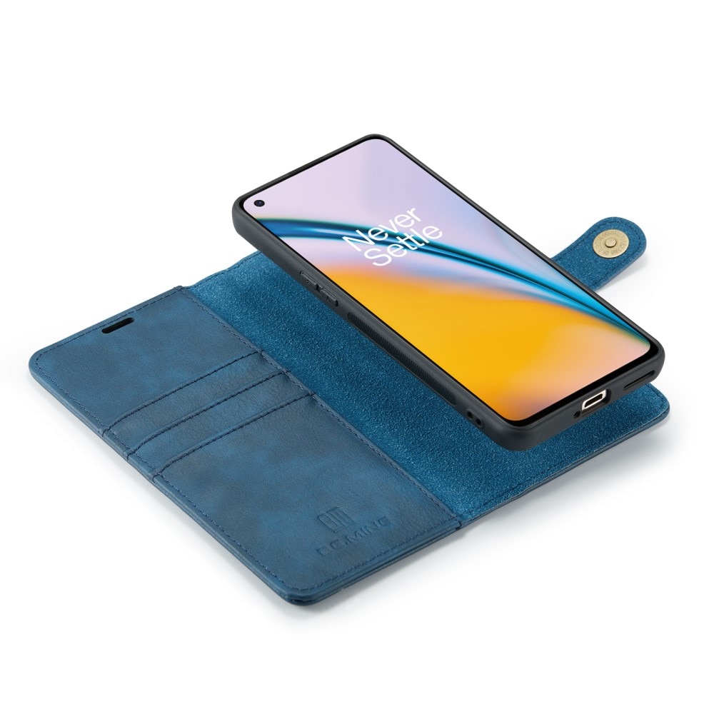 Étui portefeuille Magnet Wallet OnePlus Nord 2 5G Blue