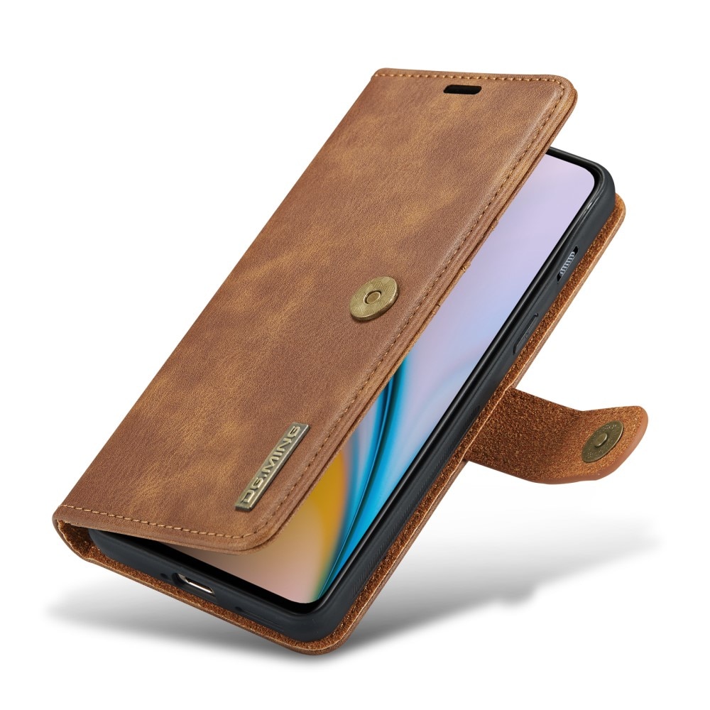 Étui portefeuille Magnet Wallet  OnePlus Nord 2 5G, Cognac