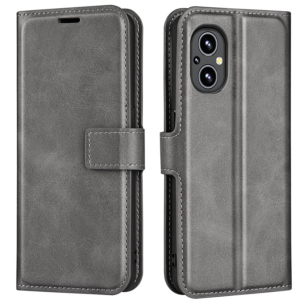 Étui portefeuille Leather Wallet OnePlus Nord N20 Grey