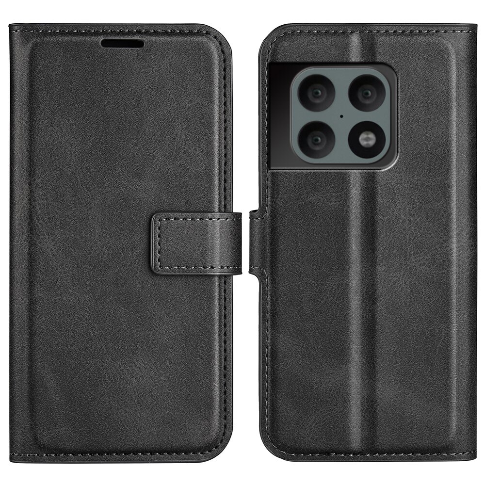 Étui portefeuille Leather Wallet OnePlus 10 Pro Black