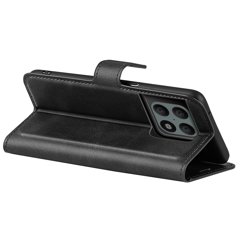 Étui portefeuille Leather Wallet OnePlus 10 Pro Black