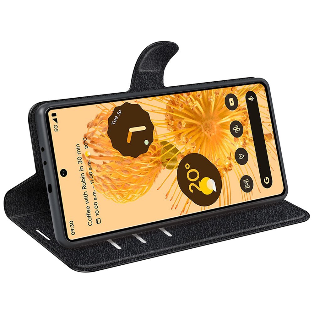Coque portefeuille Google Pixel 7 Pro, Noir