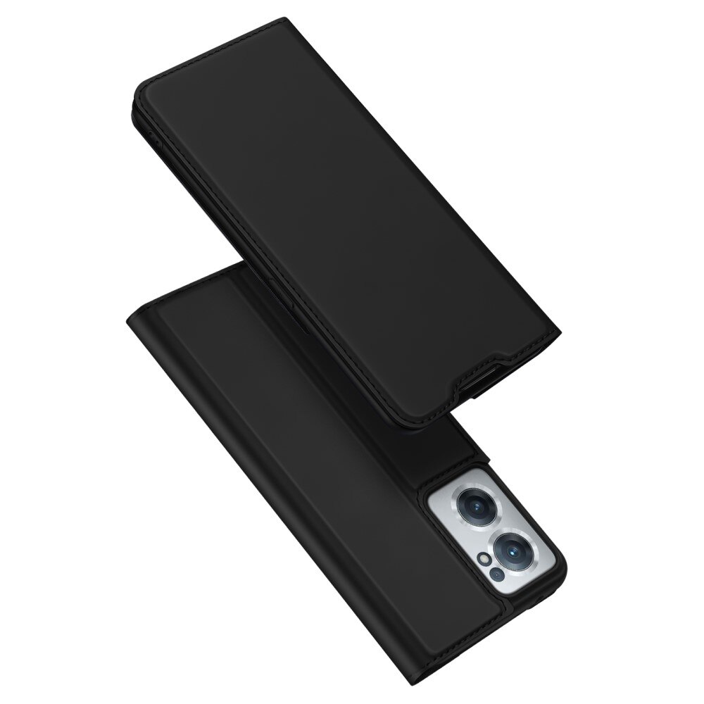 Étui portefeuille Skin Pro Series  OnePlus Nord CE 2 5G, Noir
