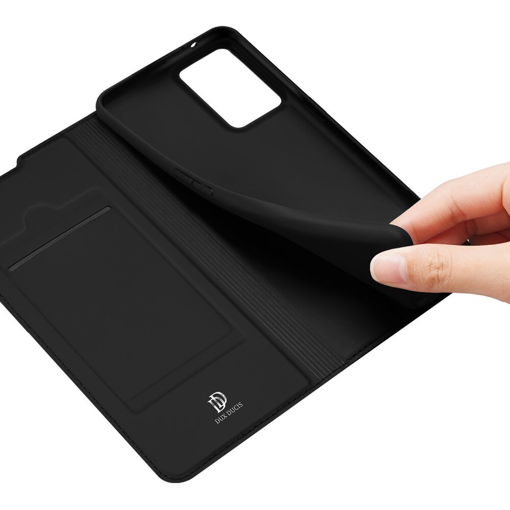 Étui portefeuille Skin Pro Series  OnePlus Nord CE 2 5G, Noir