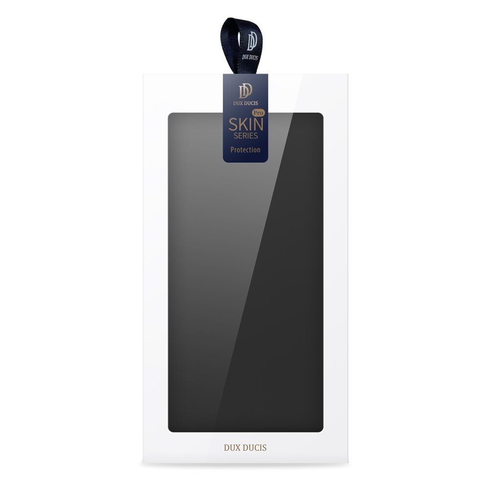Étui portefeuille Skin Pro Series  OnePlus 10 Pro, Noir