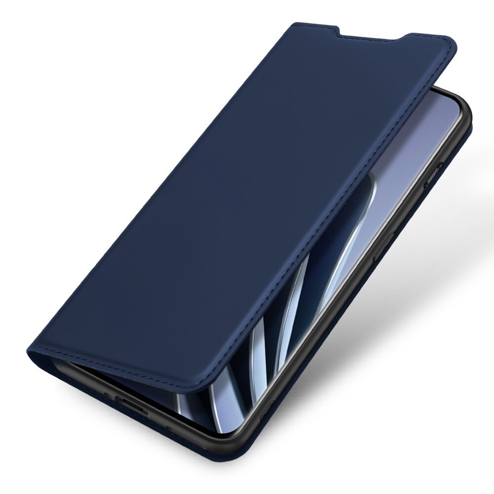 Étui portefeuille Skin Pro Series  OnePlus 10 Pro, Bleu