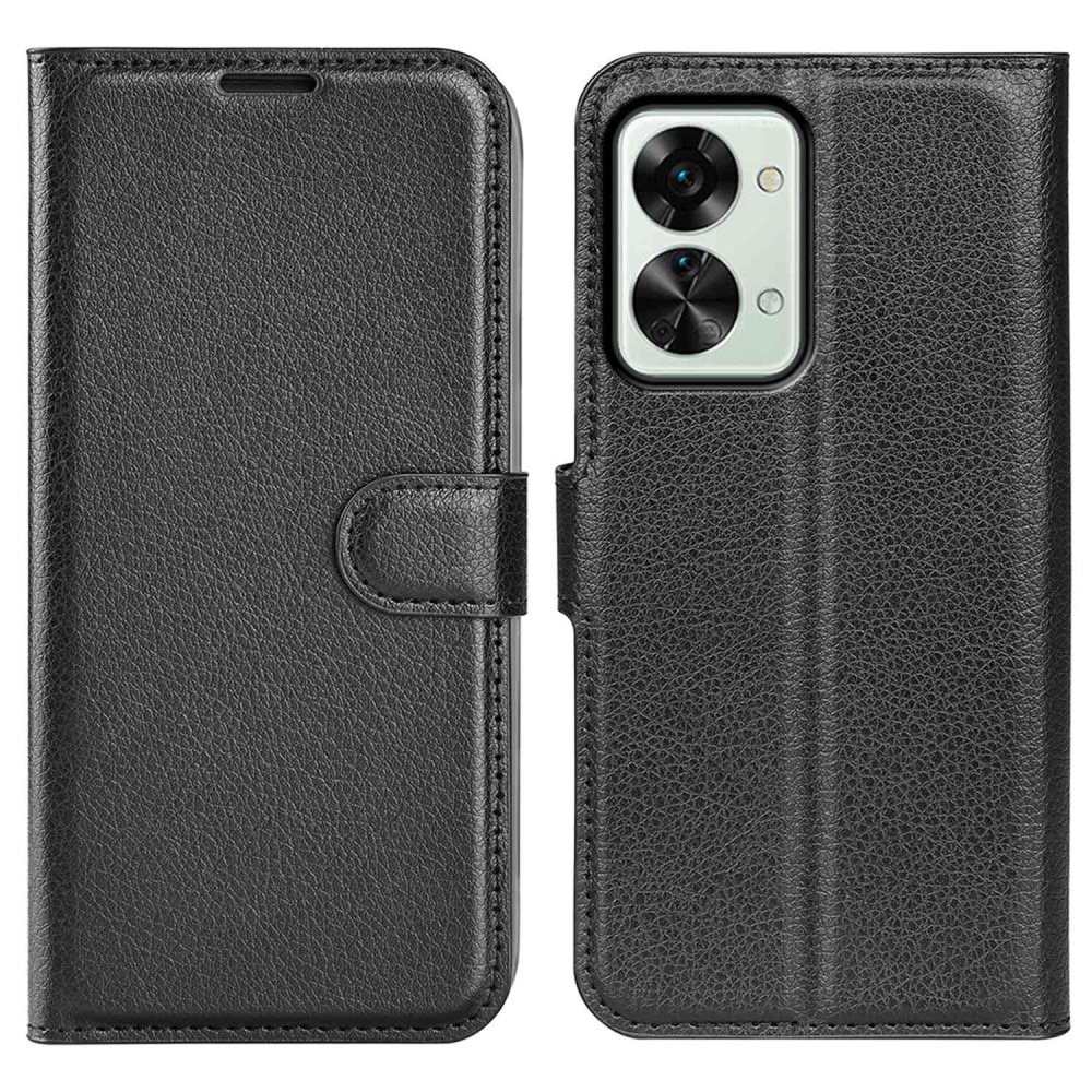 Coque portefeuille OnePlus Nord 2T 5G Noir