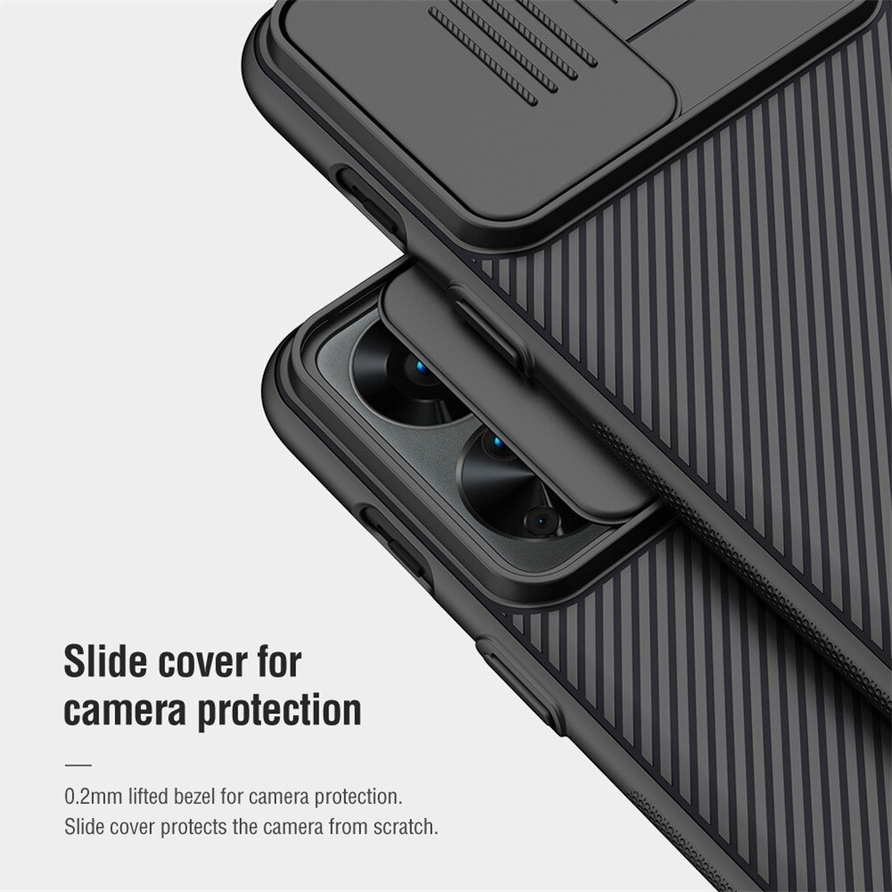 Coque CamShield  Oneplus Nord 2T 5G, Noir