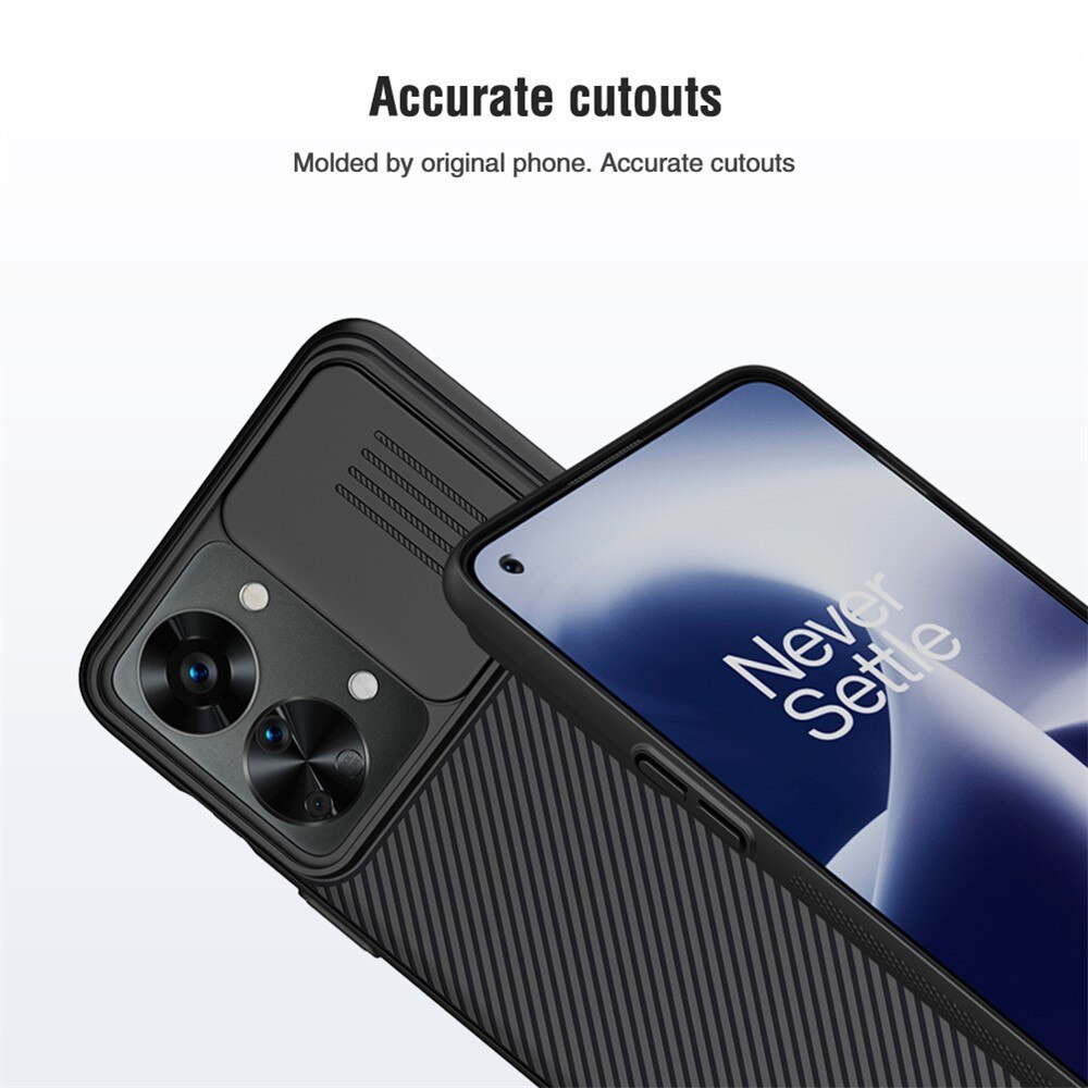 Coque CamShield  Oneplus Nord 2T 5G, Noir