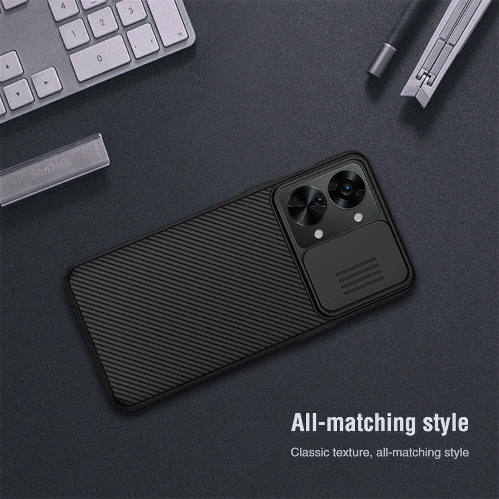 Coque CamShield  Oneplus Nord 2T 5G, Noir