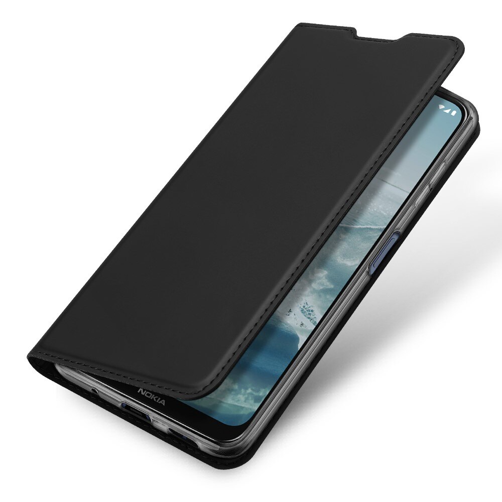 Étui portefeuille Skin Pro Series  Nokia G20/G10, Noir