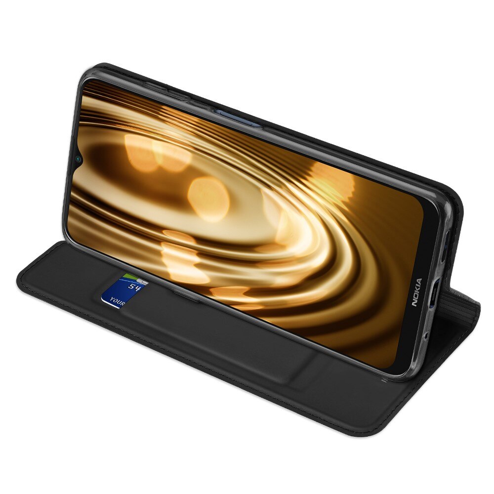 Étui portefeuille Skin Pro Series  Nokia G20/G10, Noir