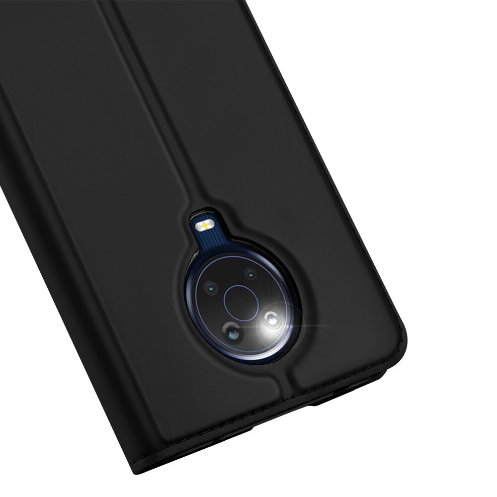 Étui portefeuille Skin Pro Series  Nokia G20/G10, Noir
