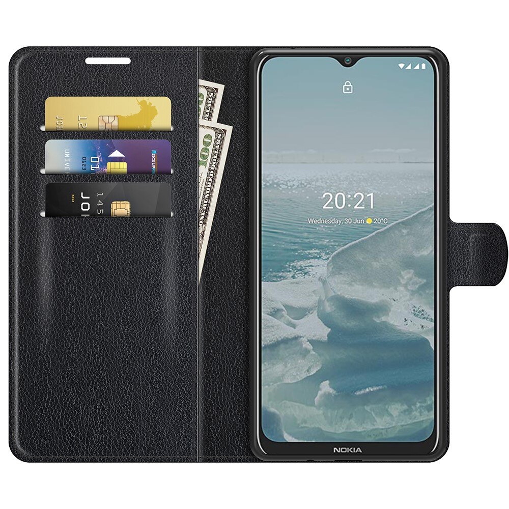 Coque portefeuille  Nokia G20/G10, Noir