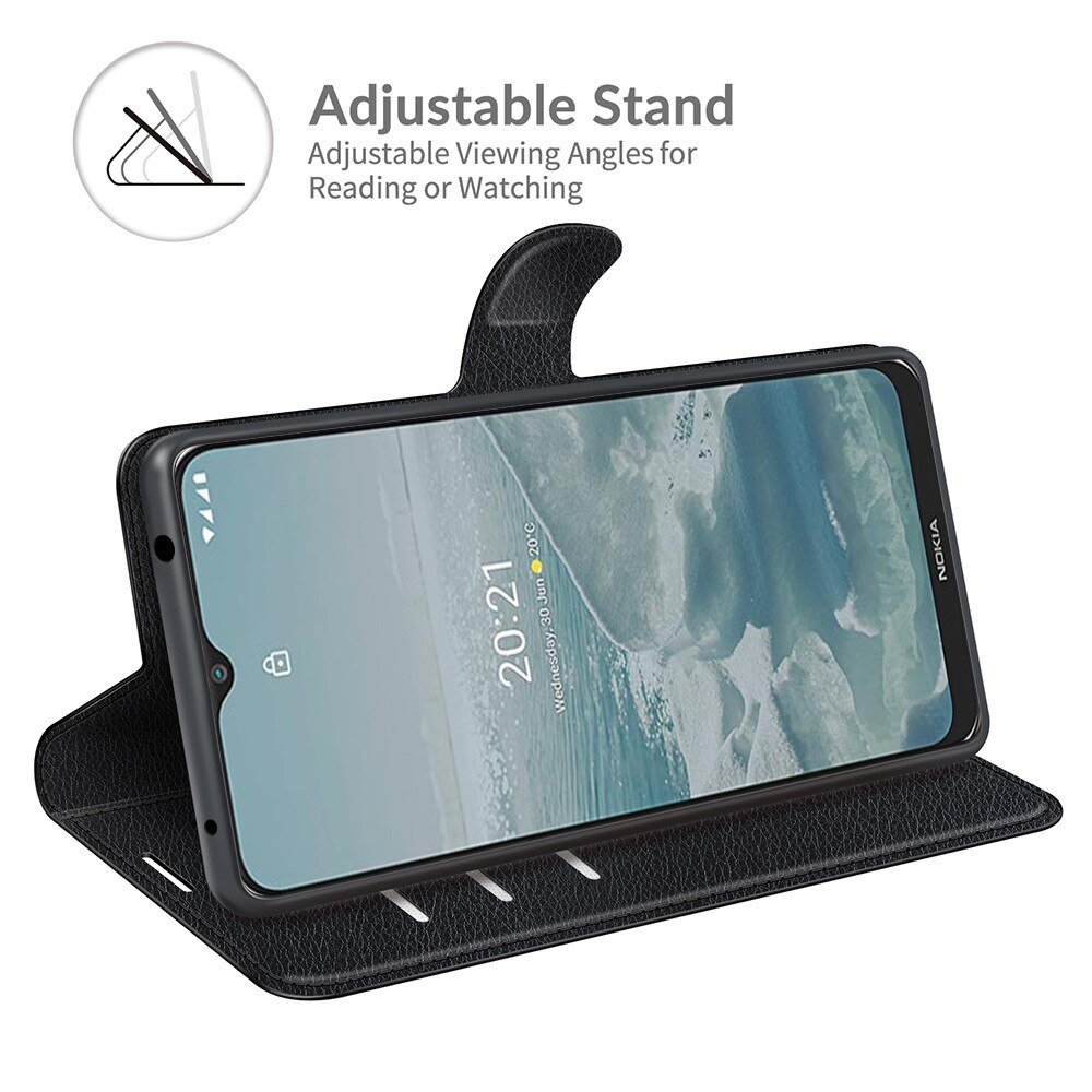 Coque portefeuille  Nokia G20/G10, Noir