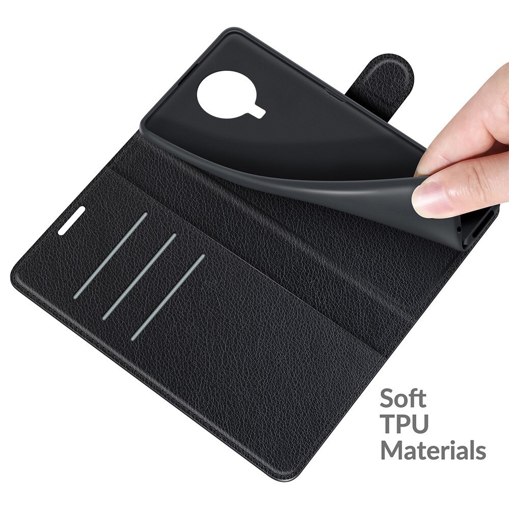 Coque portefeuille  Nokia G20/G10, Noir