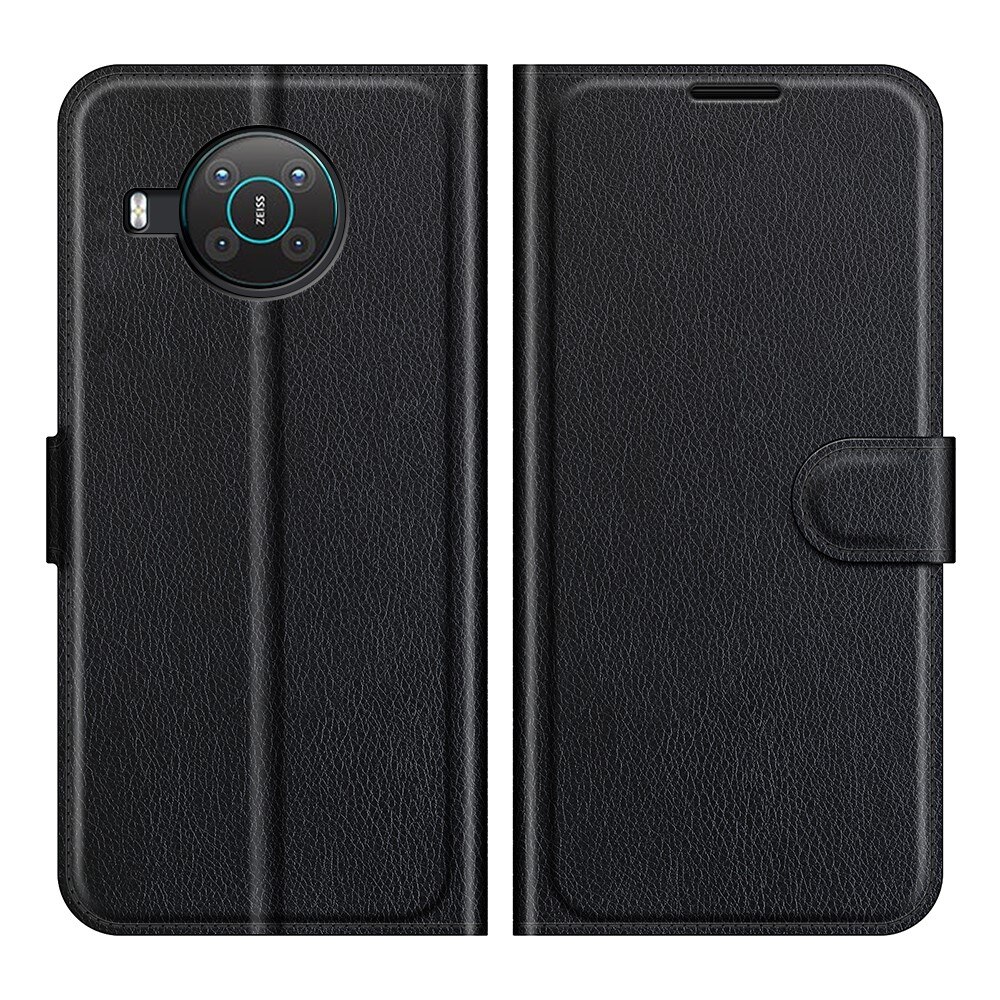 Coque portefeuille Nokia X20/X10, Noir