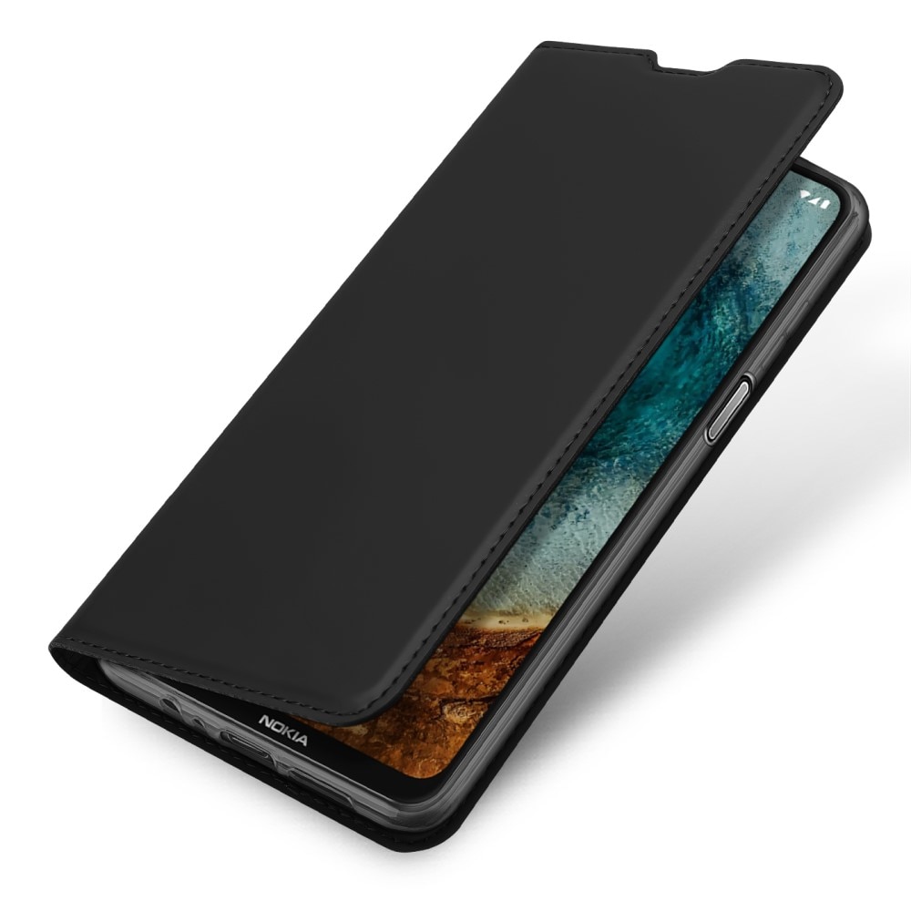 Étui portefeuille Skin Pro Series Nokia X20/X10, Noir