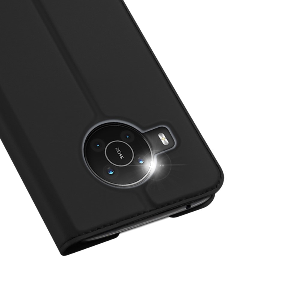 Étui portefeuille Skin Pro Series Nokia X20/X10, Noir
