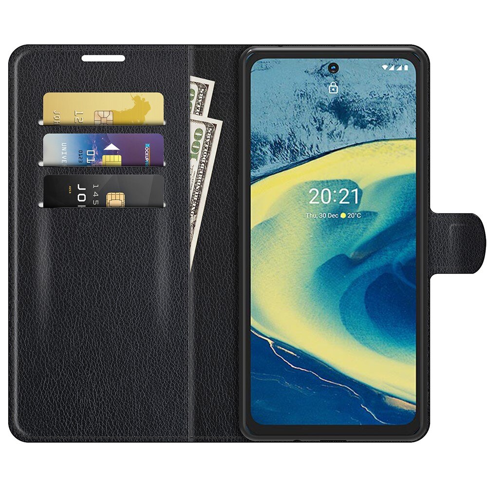 Coque portefeuille  Nokia XR20, Noir