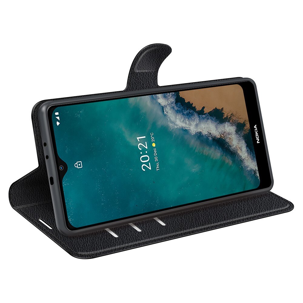 Coque portefeuille  Nokia G50, Noir