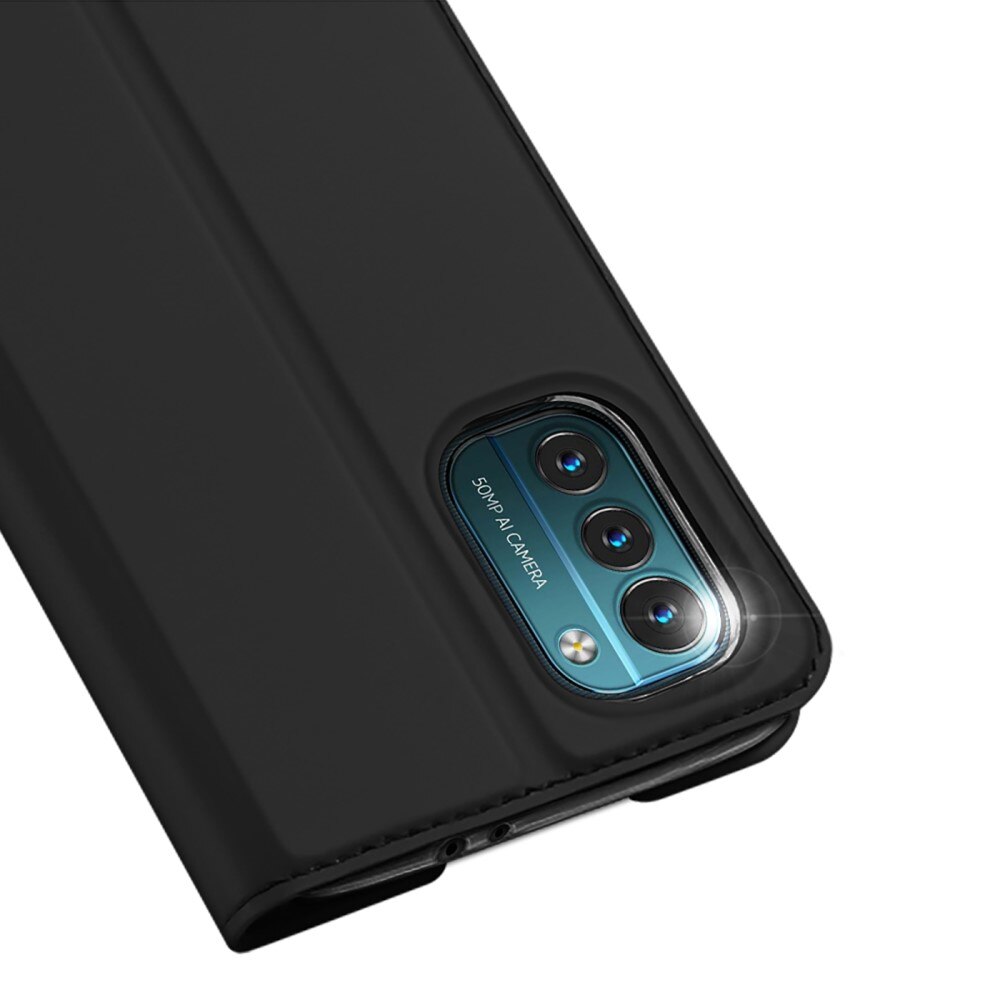 Étui portefeuille Skin Pro Series  Nokia G11/Nokia G21, Noir