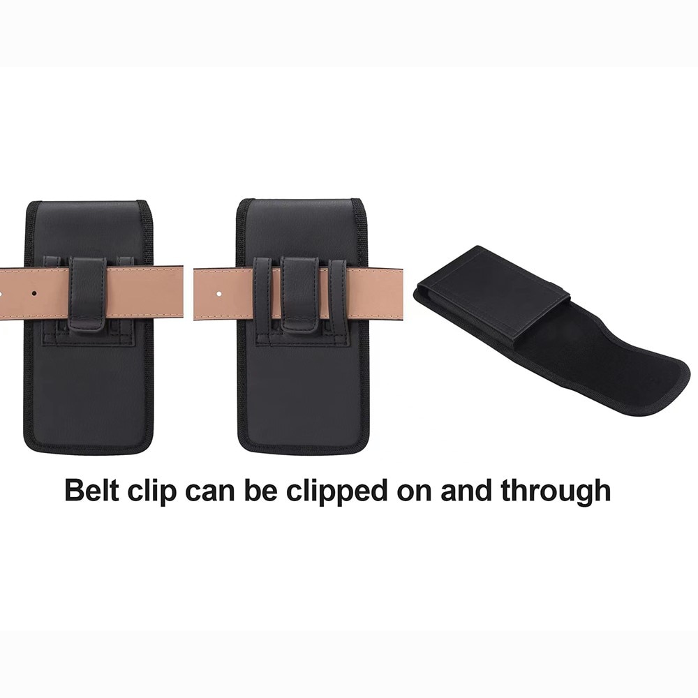 Sac-ceinture Slim pour mobile M, noir