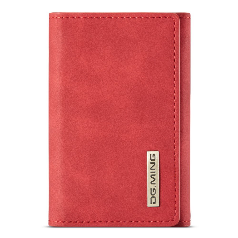 Portefeuille en cuir Rouge