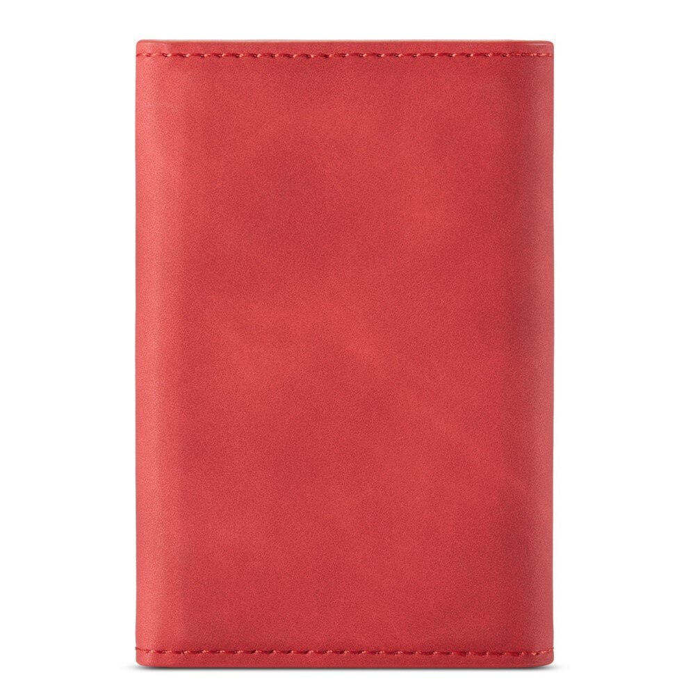 Portefeuille en cuir Rouge