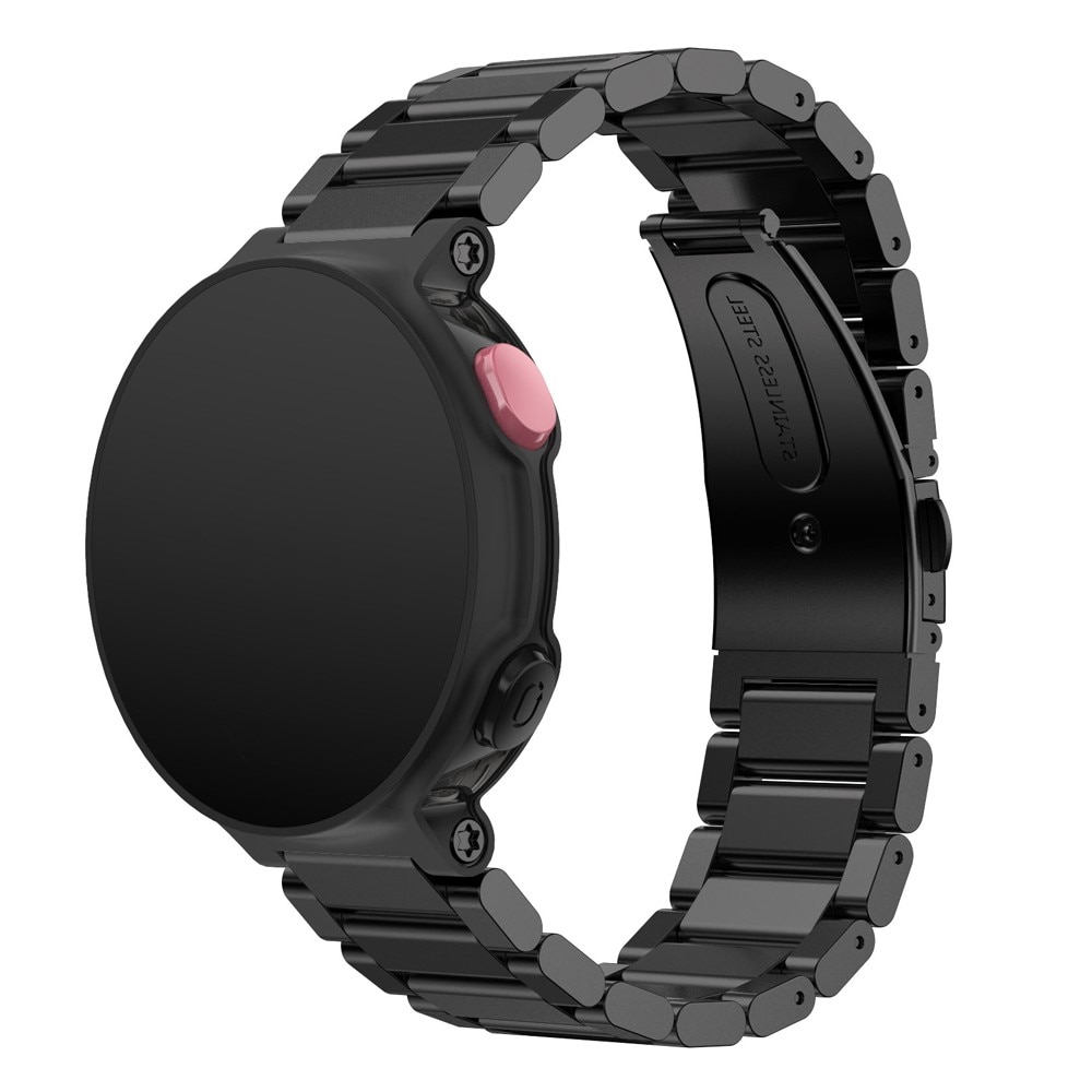 Bracelet en métal Garmin Forerunner 235/735XT Noir