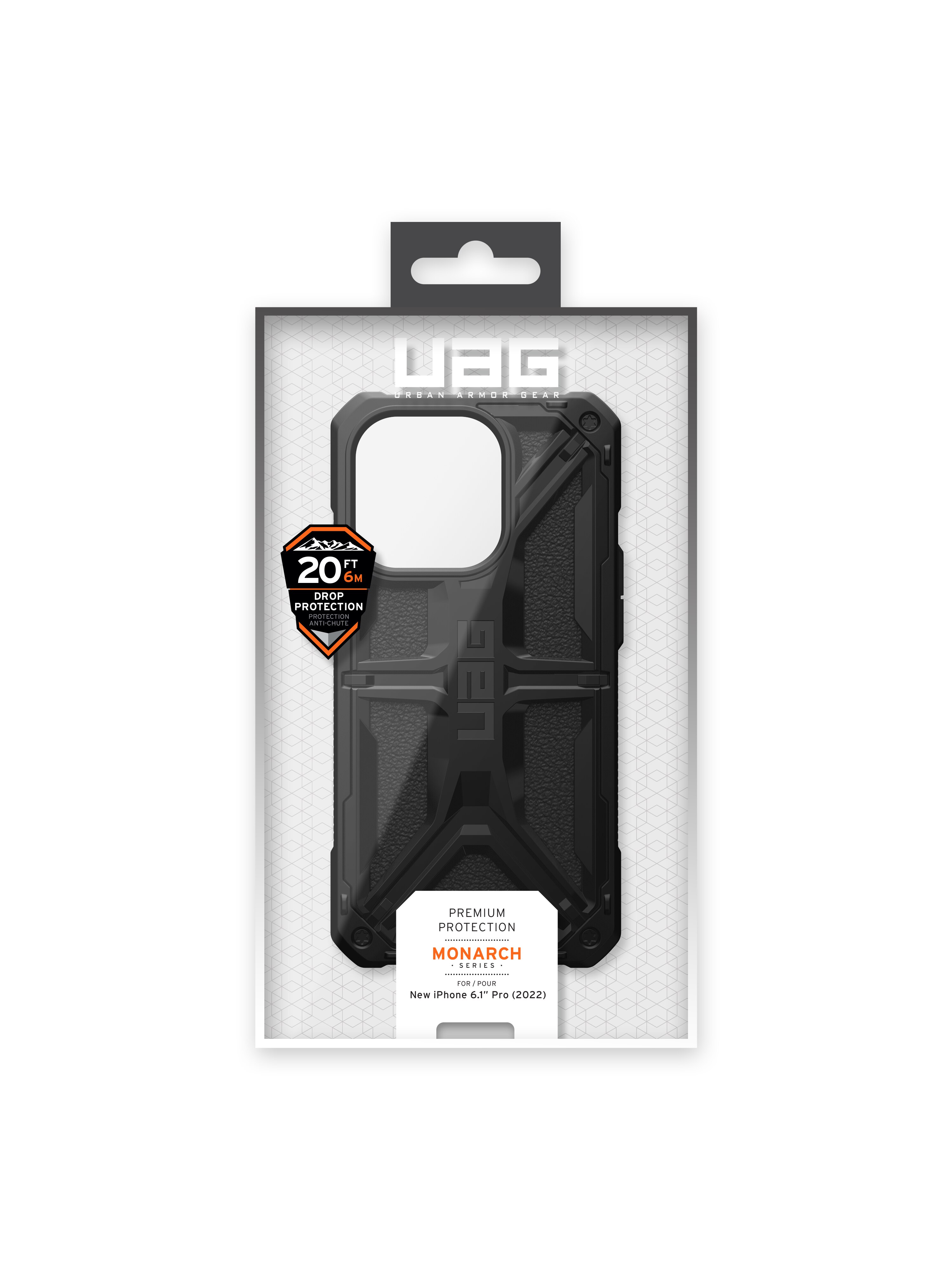 Coque Monarch iPhone 14 Pro Black