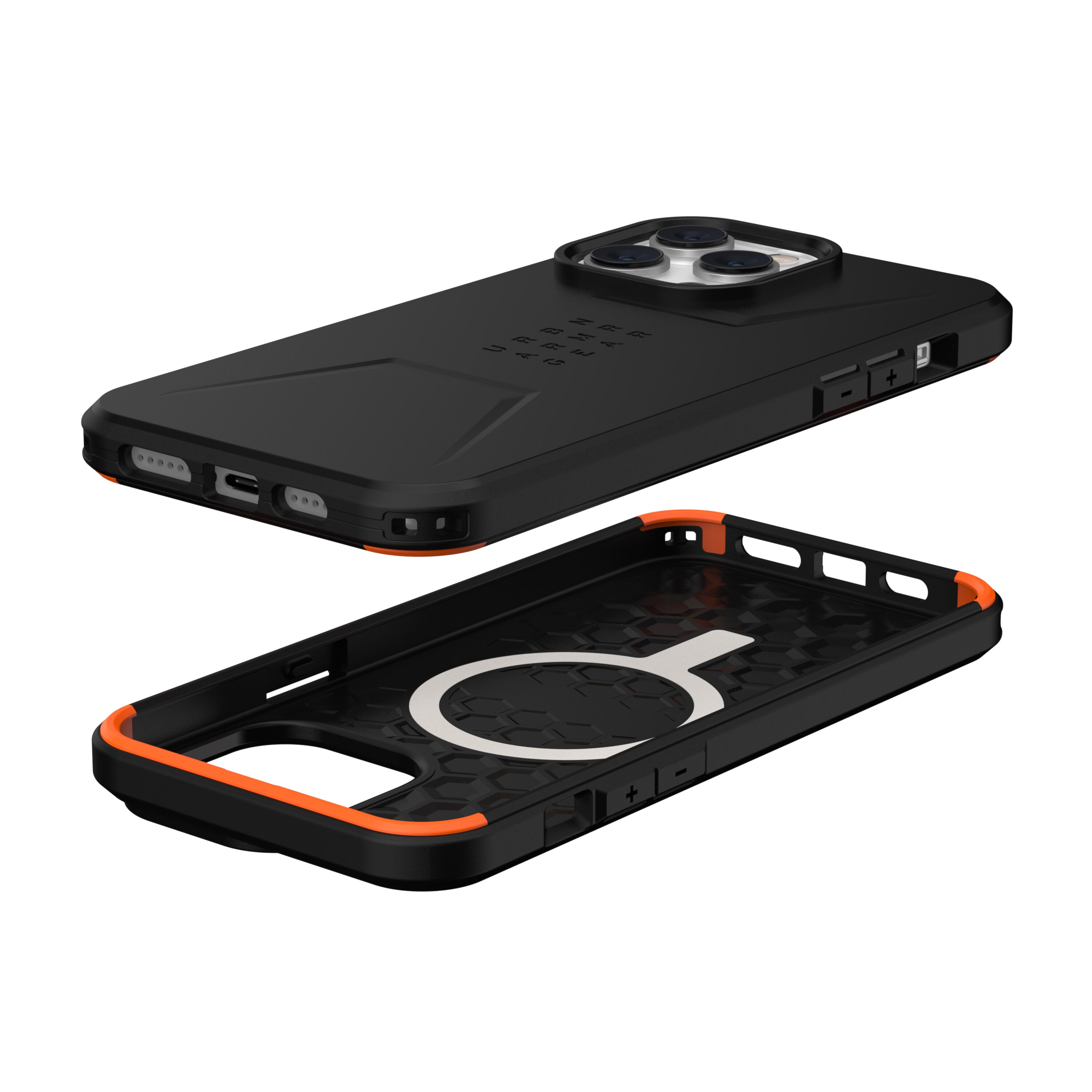 Coque Civilian avec MagSafe iPhone 14 Pro Max Black