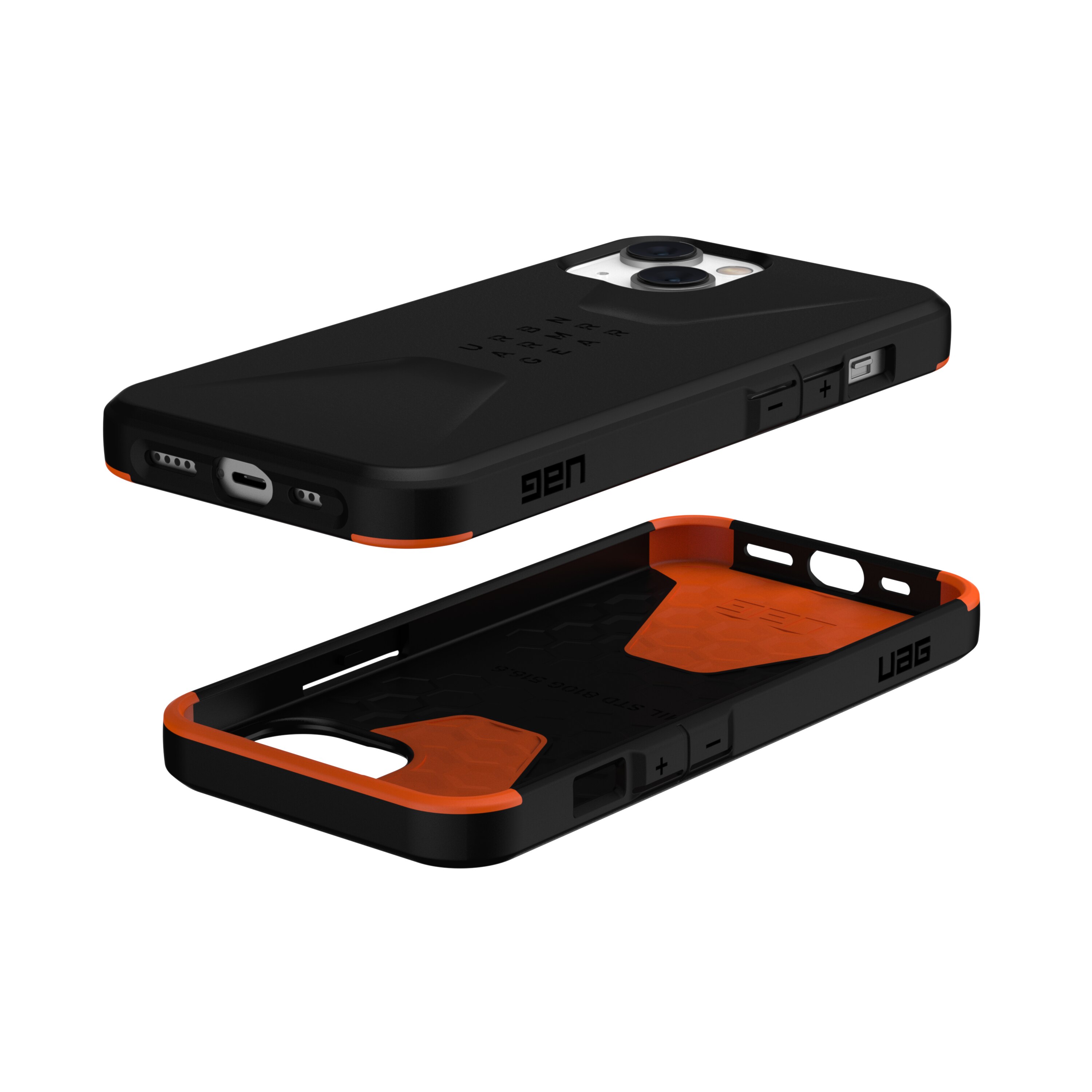 Coque Civilian Series iPhone 14 Noir