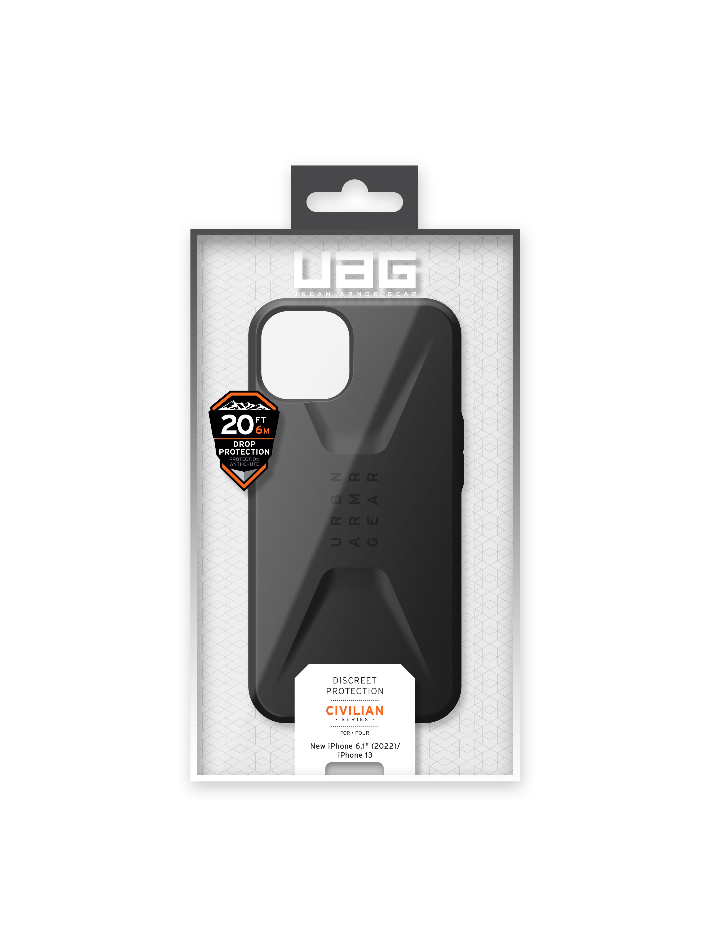 Coque Civilian Series iPhone 14 Noir