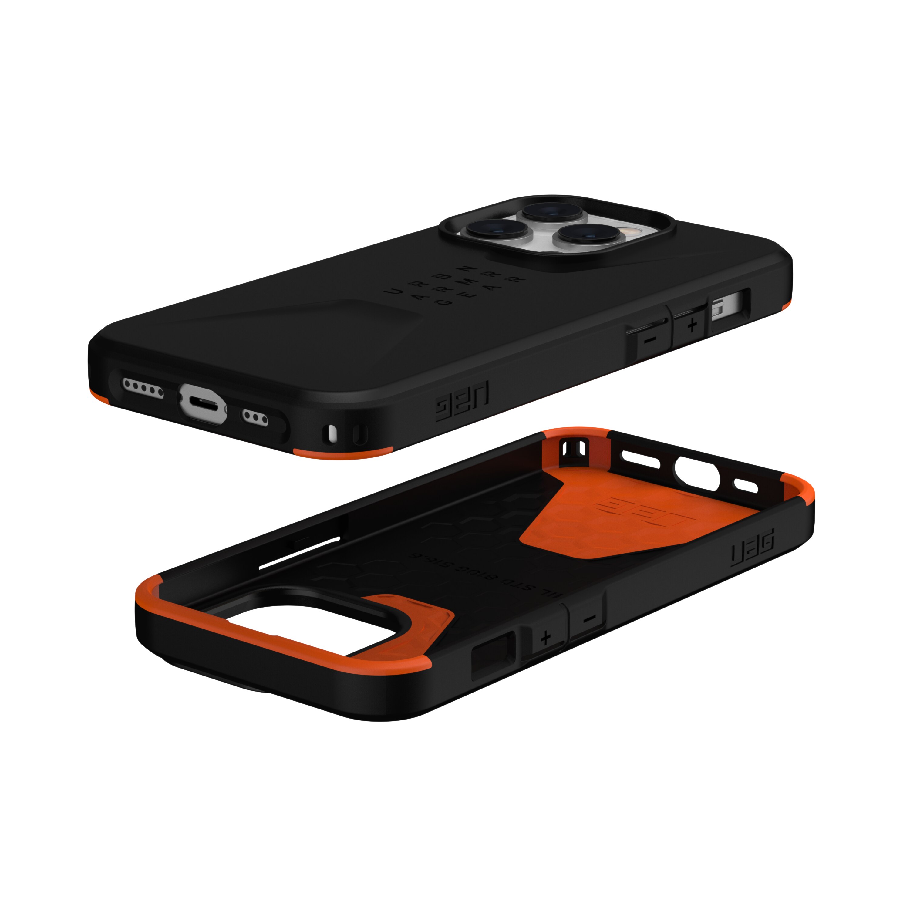 Coque Civilian Series iPhone 14 Pro Noir