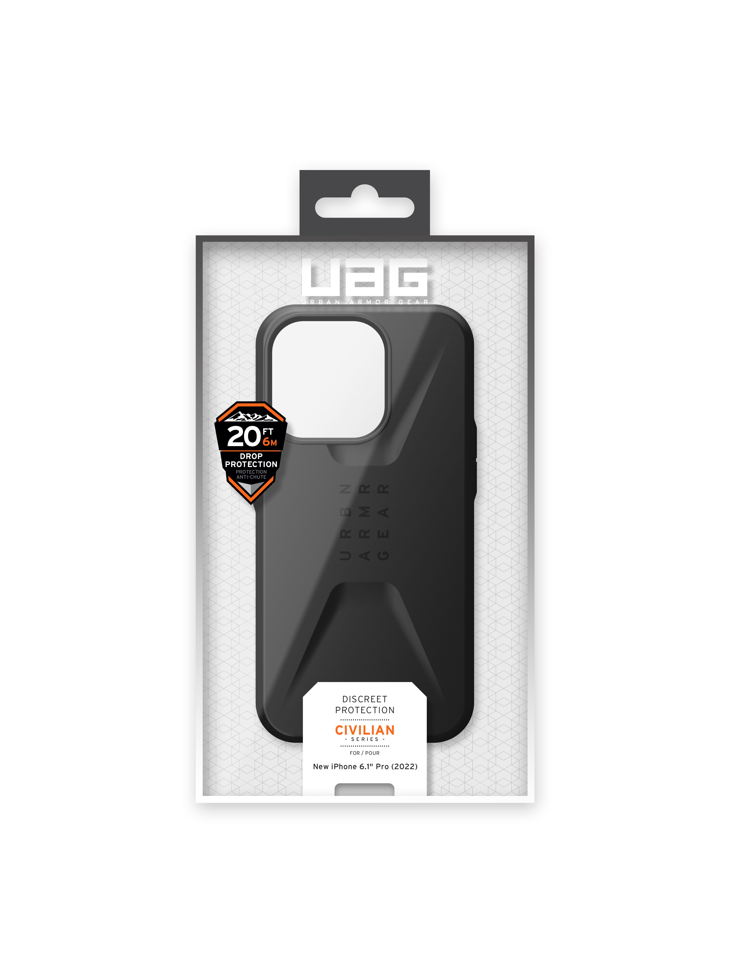 Coque Civilian Series iPhone 14 Pro Noir