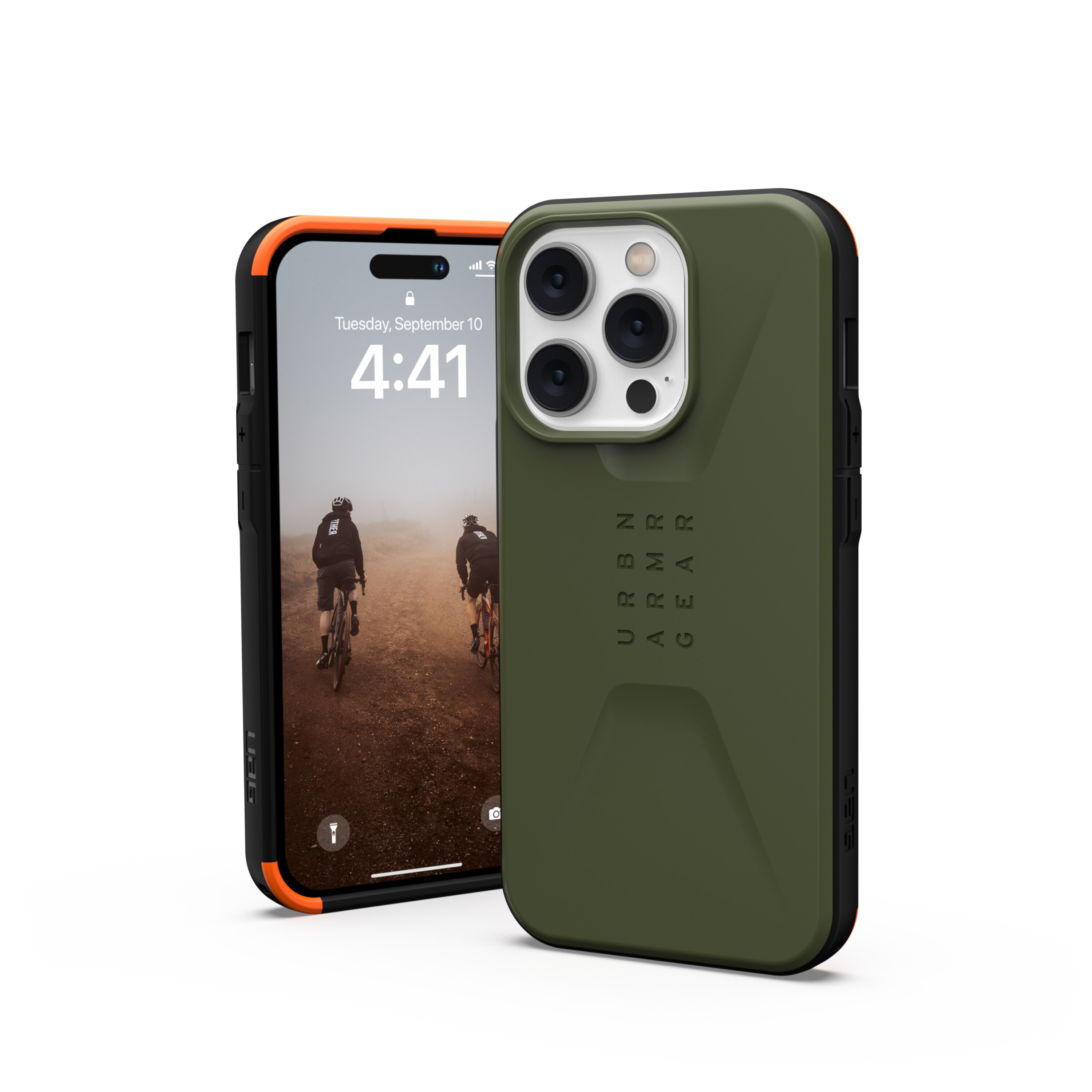 Coque Civilian Series iPhone 14 Pro Vert