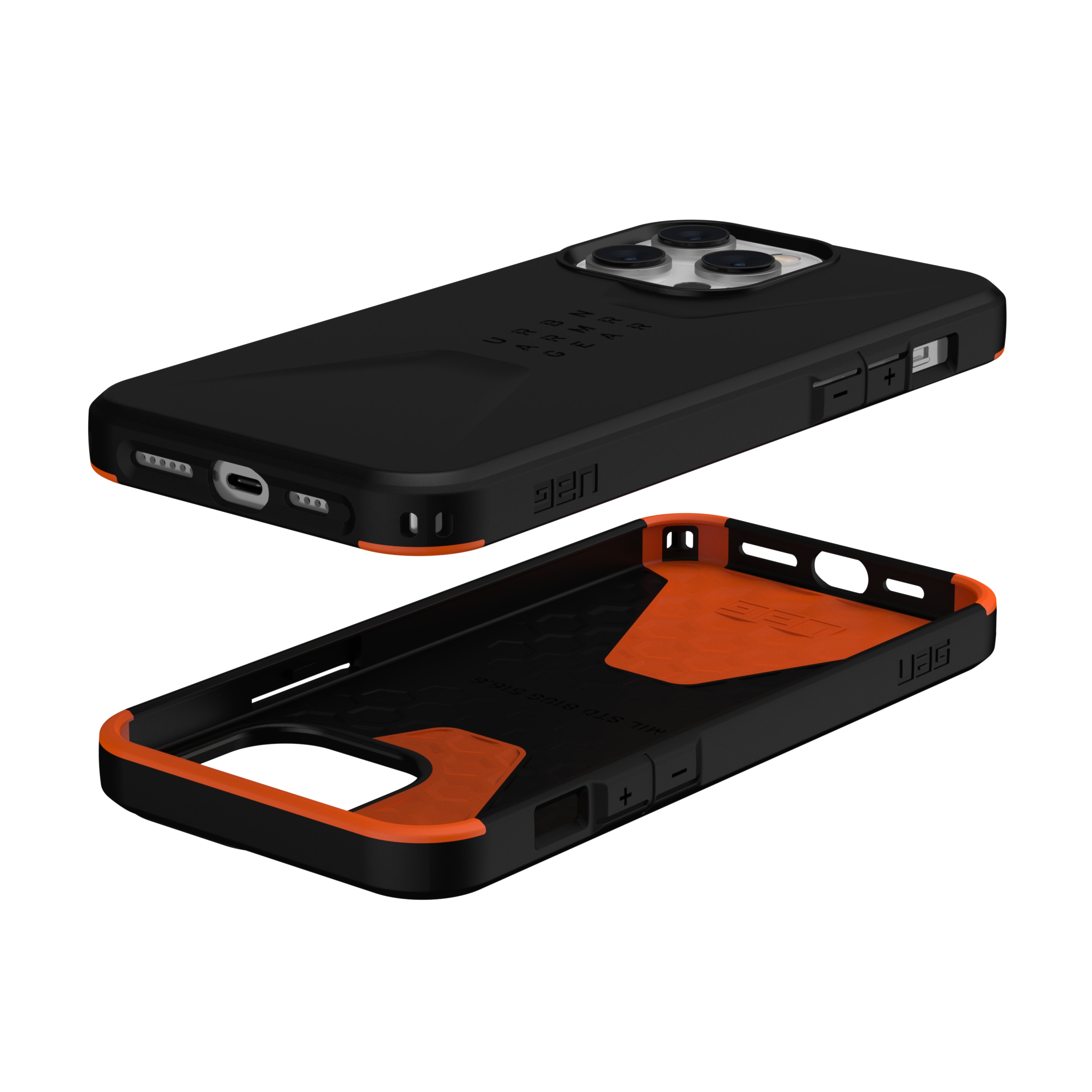 Coque Civilian Series iPhone 14 Pro Max Black