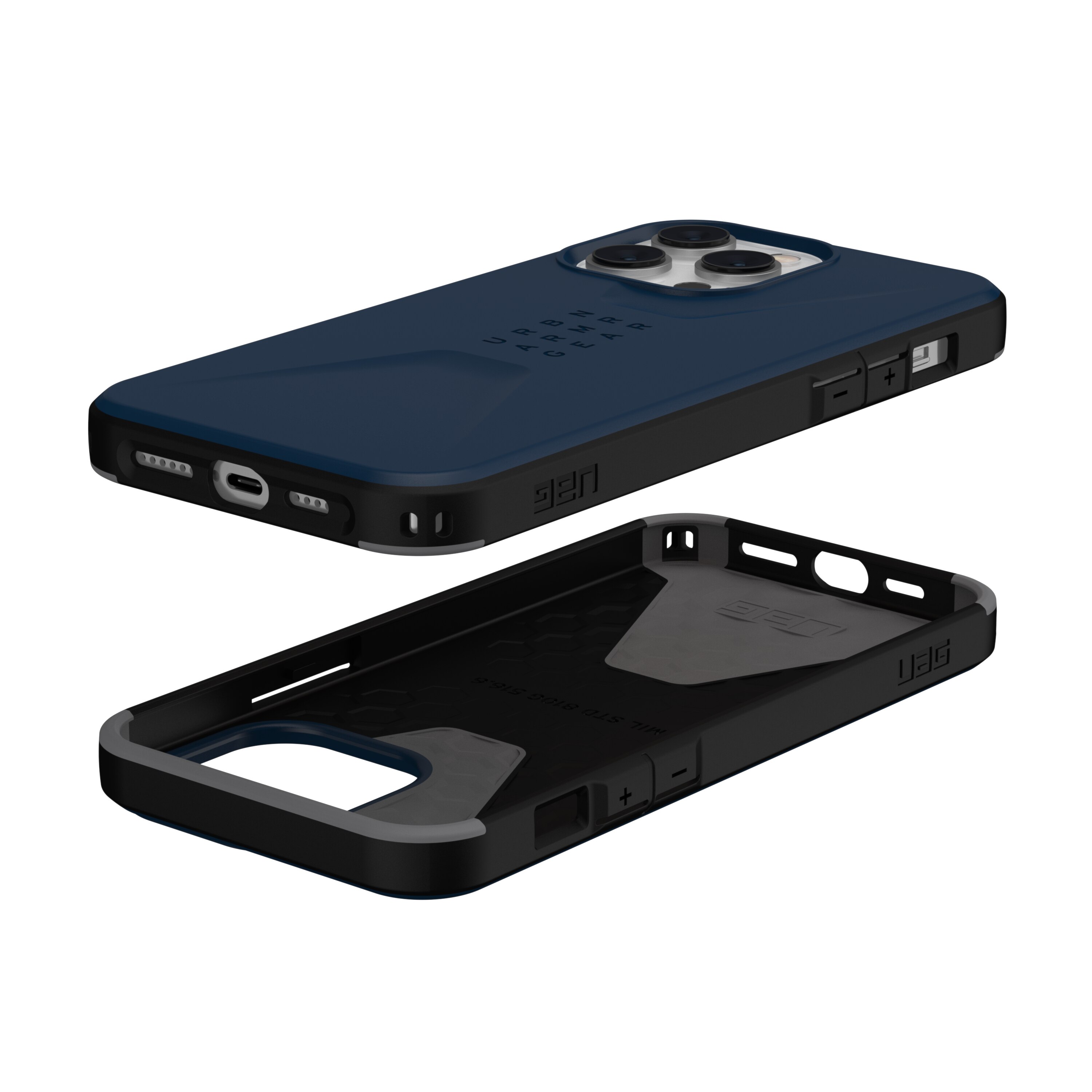 Coque Civilian Series iPhone 14 Pro Max Bleu