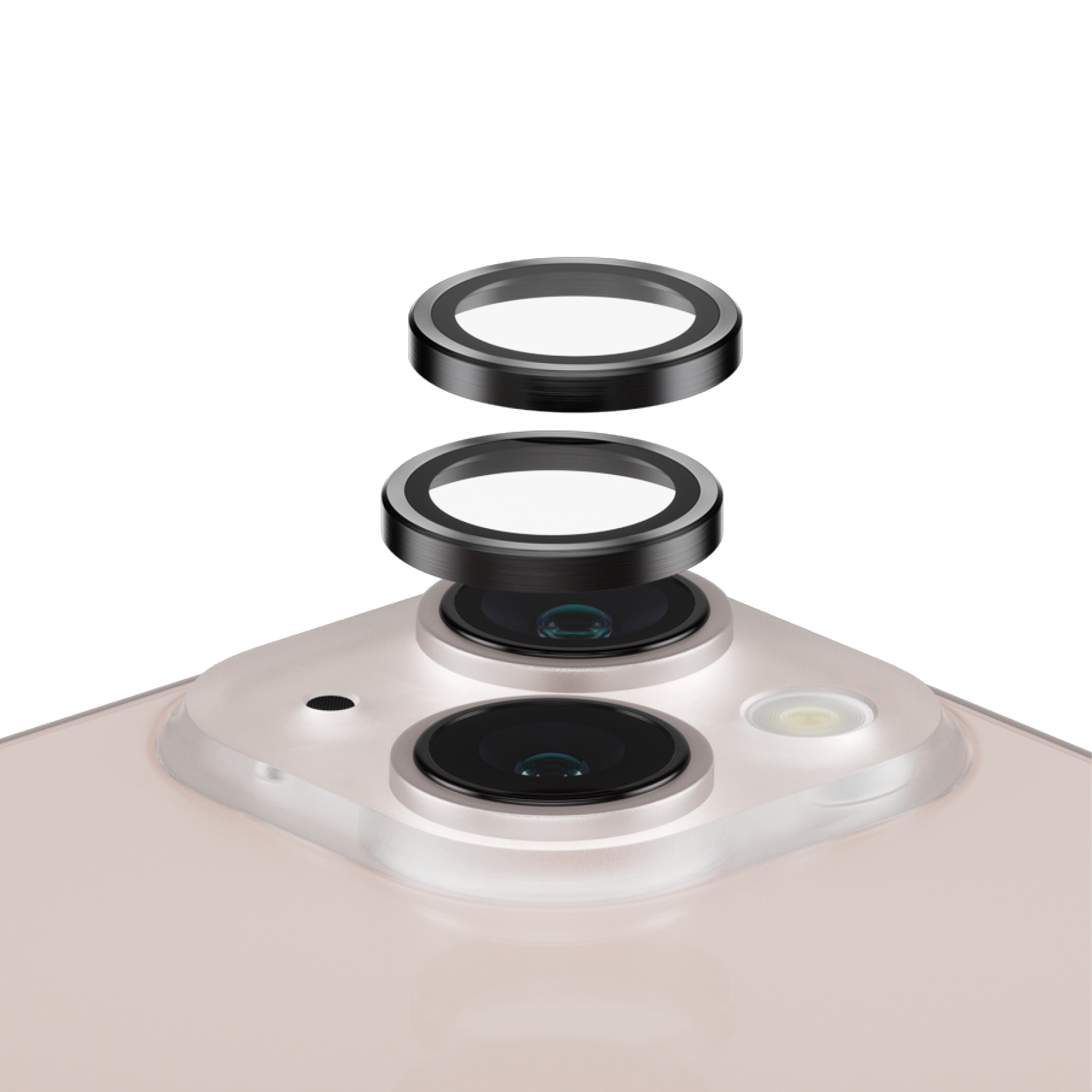 iPhone 13 Mini Hoops Camera Lens Protector, Noir