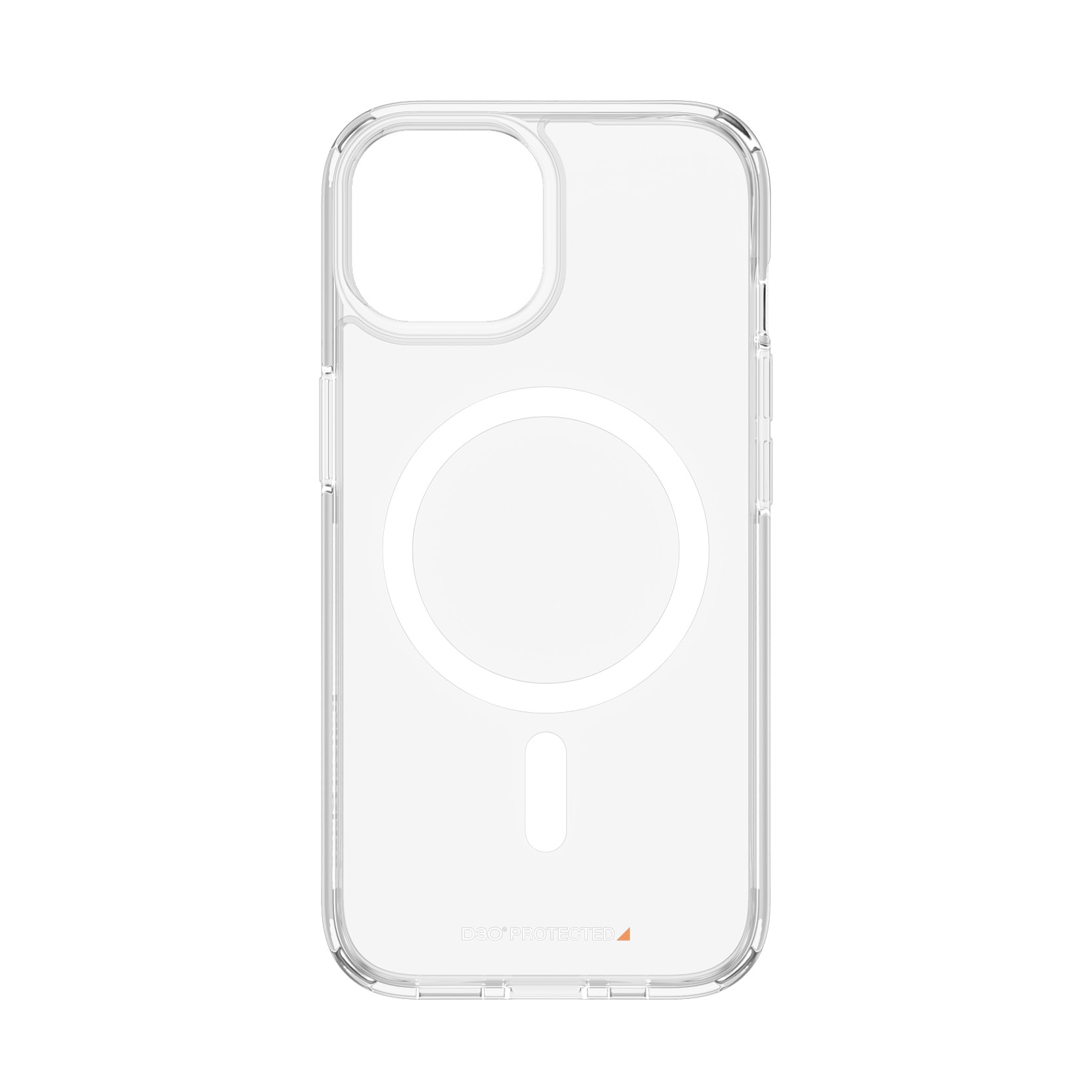Coque Hardcase D3O MagSafe iPhone 15, transparent
