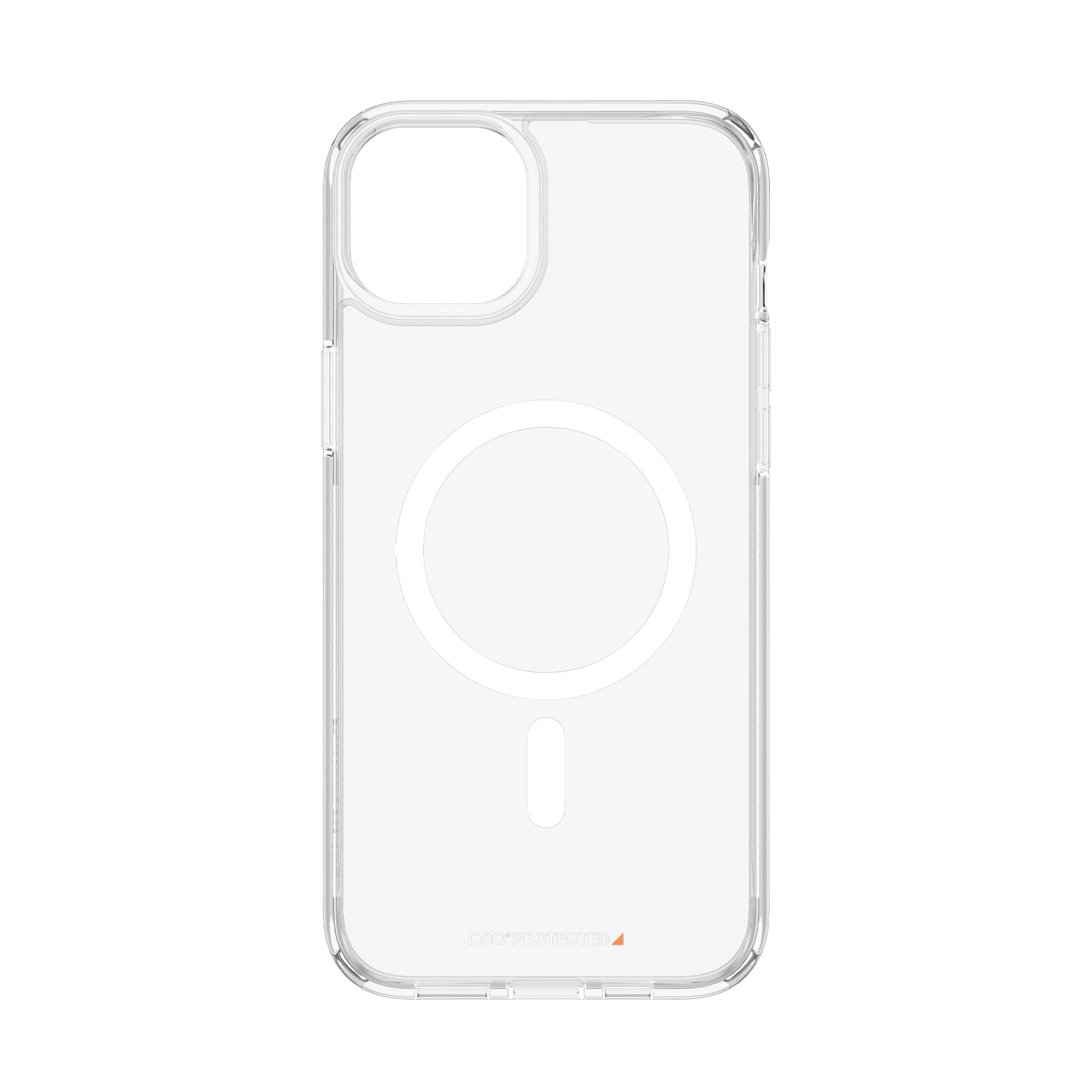 Coque Hardcase D3O MagSafe iPhone 15 Plus, transparent