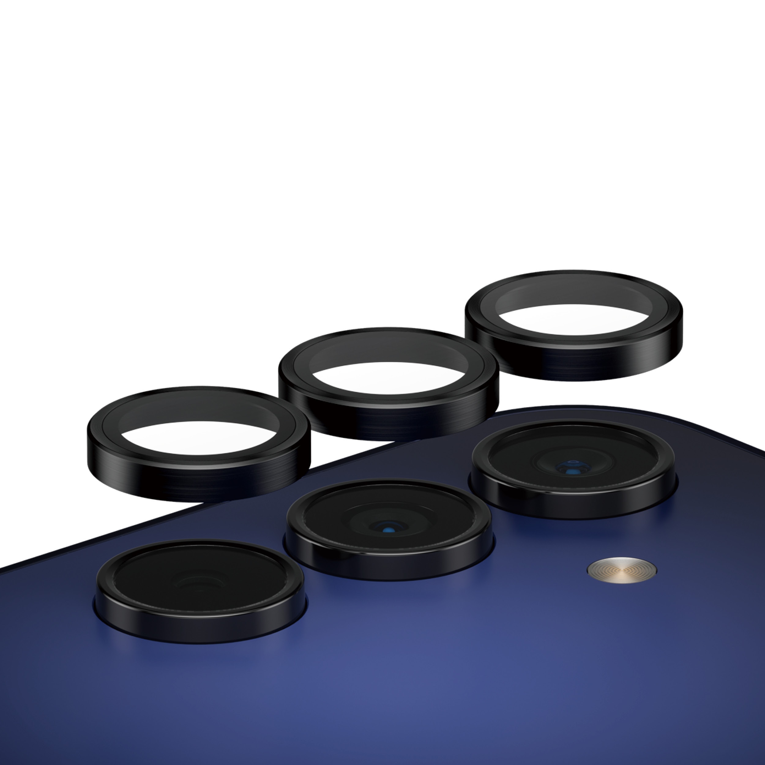 Samsung Galaxy A15 Hoops Camera Lens Protector, Black