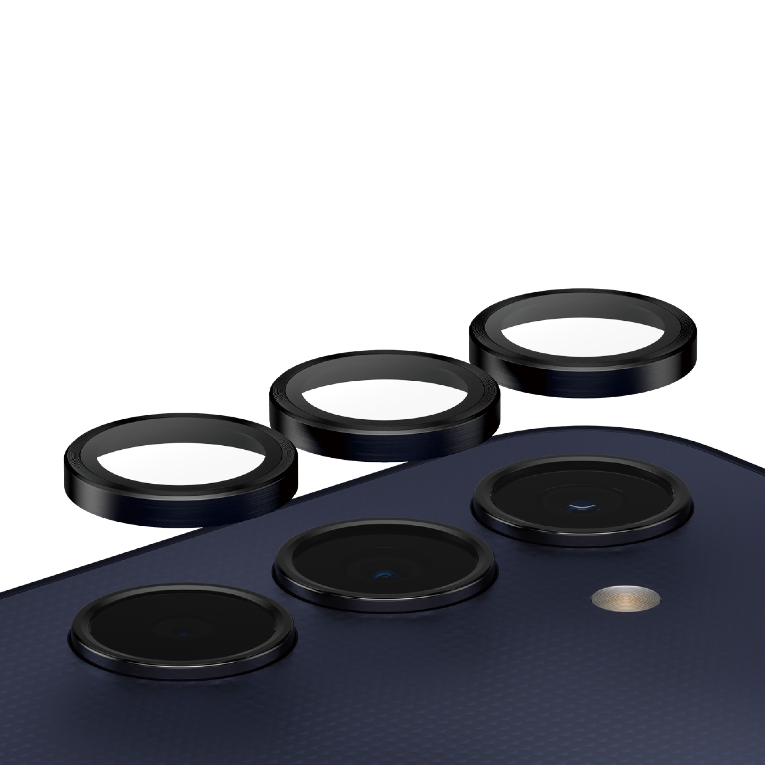 Samsung Galaxy A25 Hoops Camera Lens Protector, Black