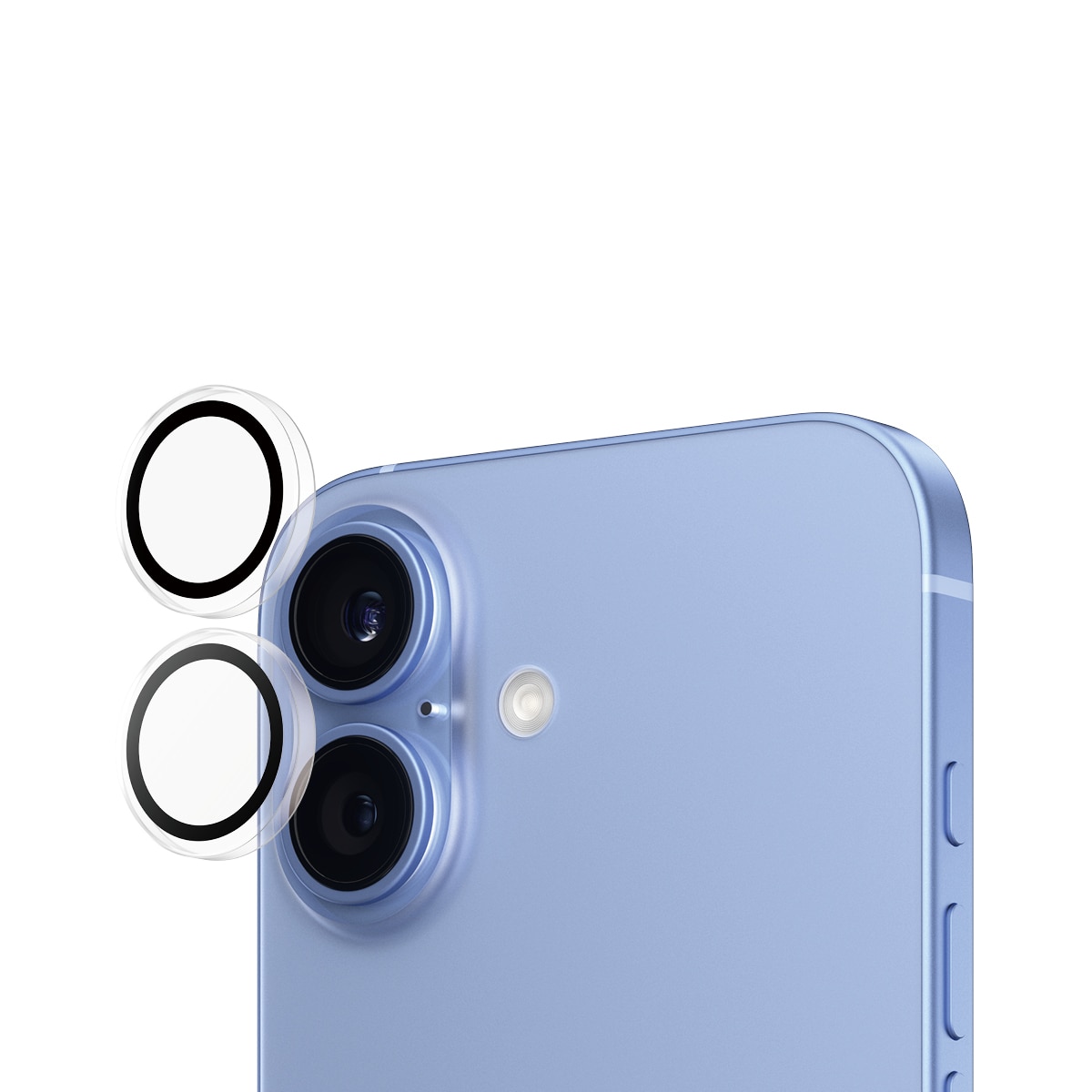 iPhone 16 Plus Hoops Camera Lens Protector, Transparent