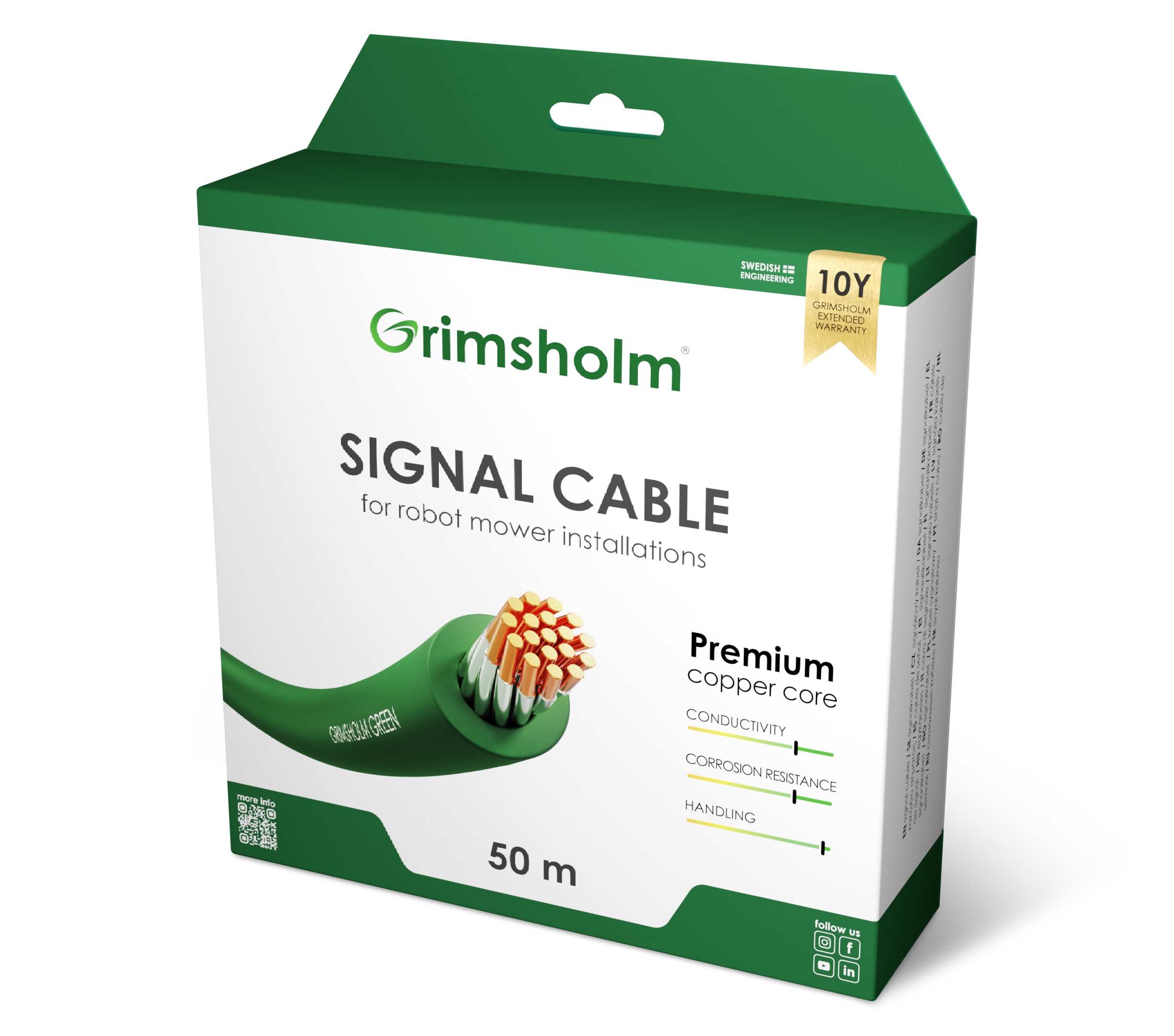 Câble de signal pour robot tondeuse 50m