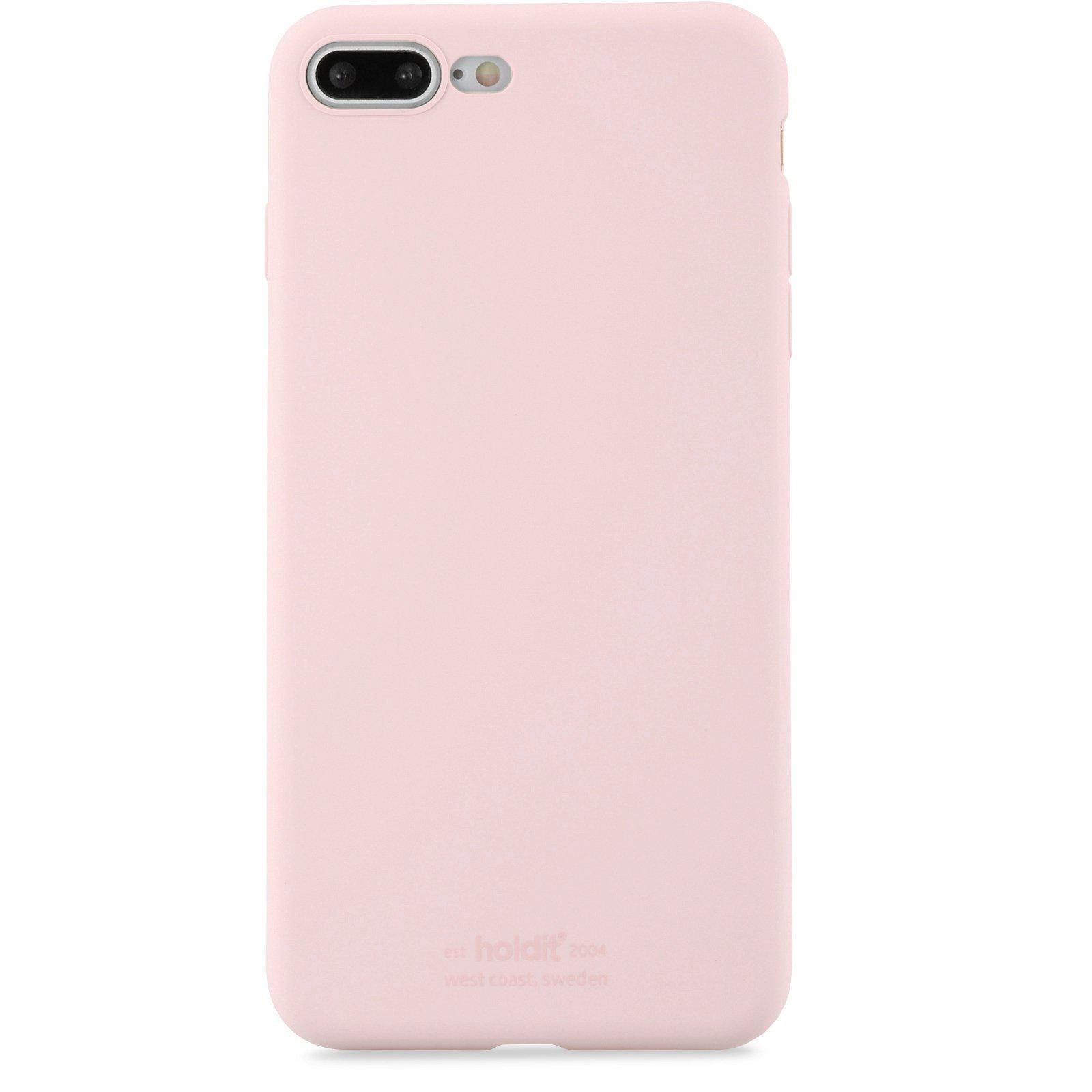 Coque en silicone pour iPhone 7 Plus/iPhone 8 Plus, Rose