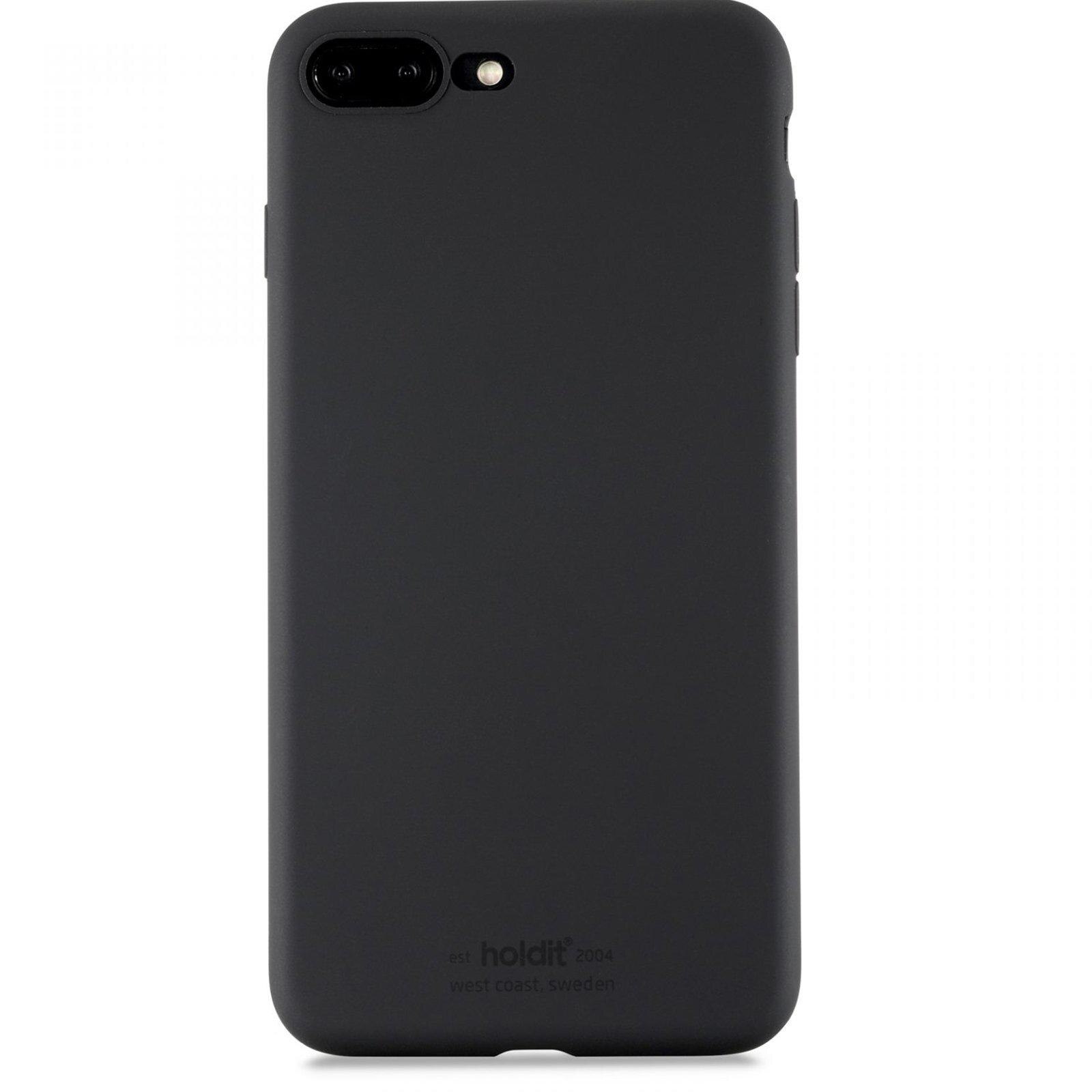 Coque en silicone iPhone 7 Plus/8 Plus Black