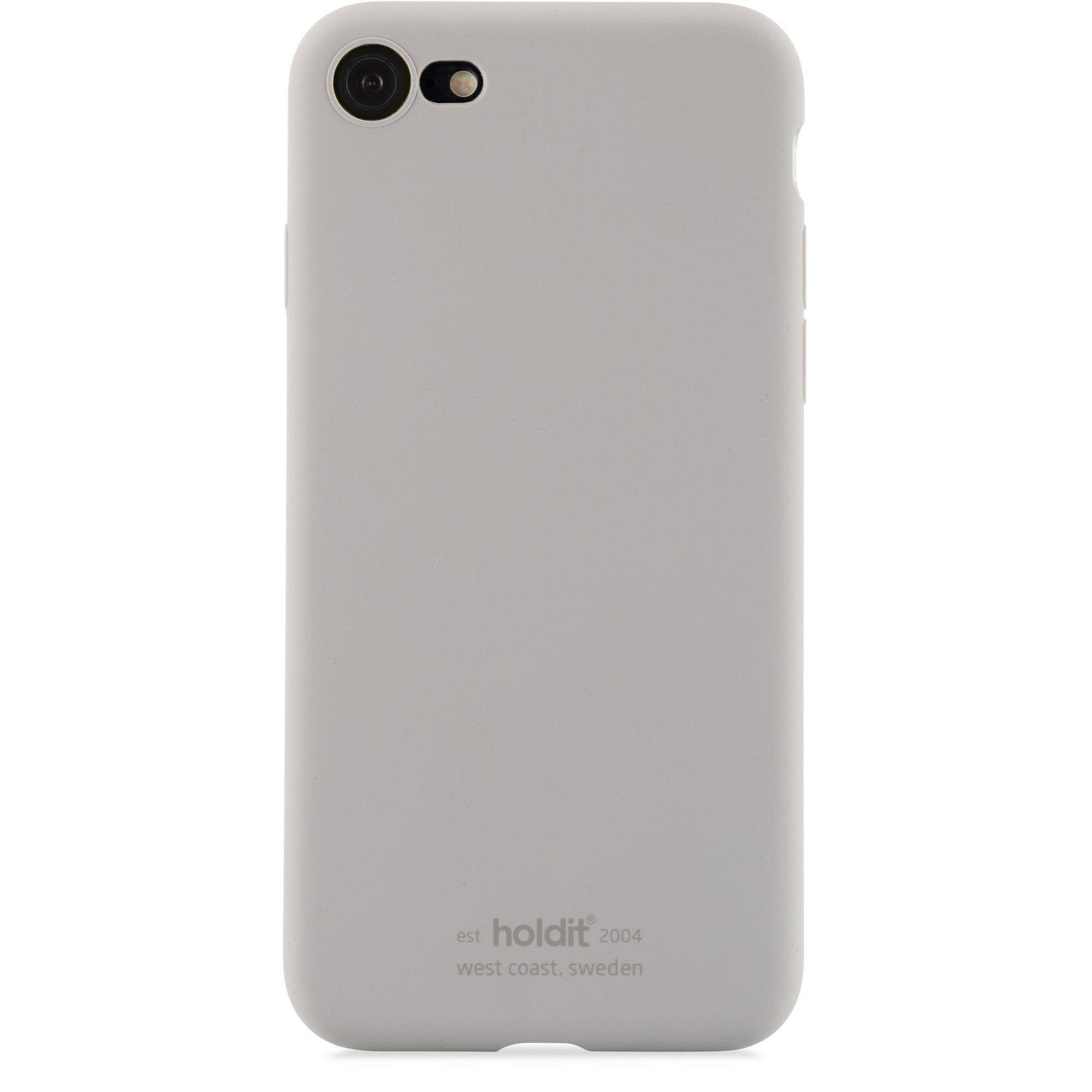 Coque en silicone iPhone 7, Taupe